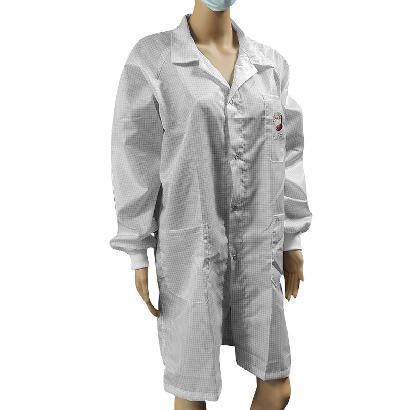 Anti Static Suit Manufacturer - Cleanroom Separate for EPA Areas 5mm Stripe