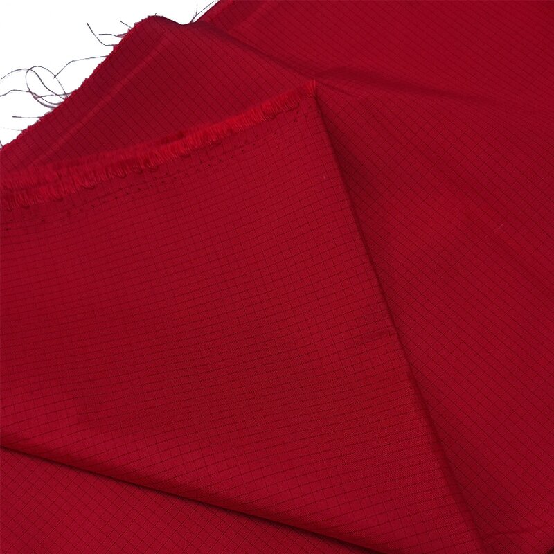Anti-static Woven Fabric Manufacturer - Lightweight Plain Dyed Cleanroom Grid TC