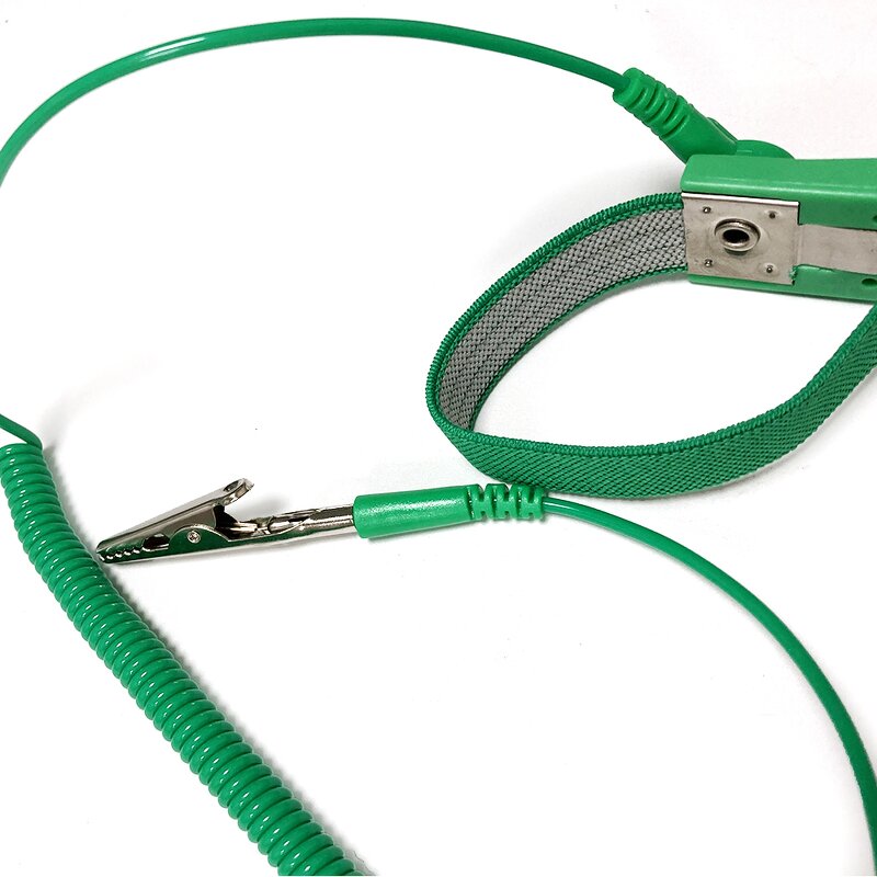 ESD Wristband Manufacturer - 1.8M Green Antistatic PU for Antistatic Area Workshop