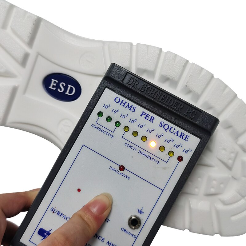 ESD Safety Shoes Manufacturer - Steel Toe White for Industrial