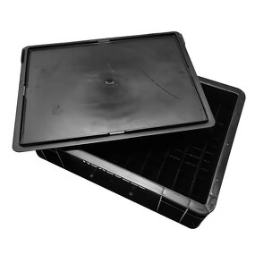 ESD Safe Box Manufacturer - Economical Black Clean Room Durable Removable Loading