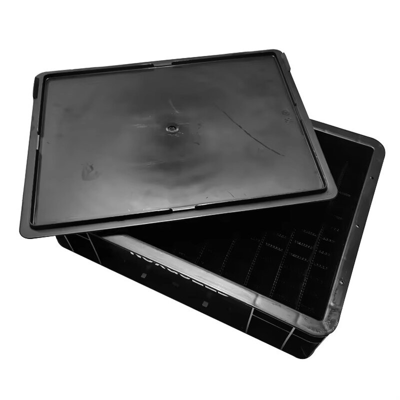 ESD Safe Box Manufacturer - Economical Black Clean Room Durable Removable Loading