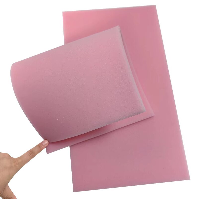 ESD Pink Sponge Foam Manufacturer - Anti-static 8mm Thicken Density for Packing