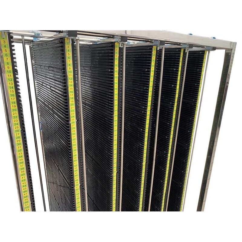 ESD PCB Storage Trolley Manufacturer - Adjustable Cart Turnover Rack Stainless Cart