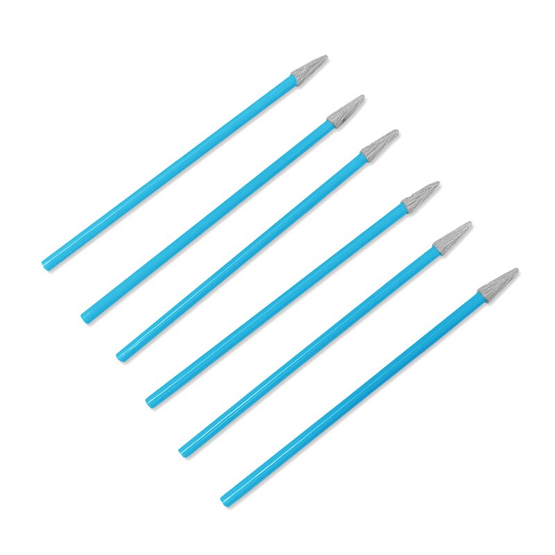 Cleanroom Polyester Tip Head Swabs Manufacturer - PCB Electronic Cleaning 74mm Lint Free