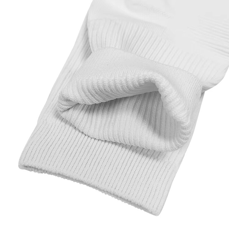 Cleanroom Ankle Socks Manufacturer - Lint-Free Washable White Polyester Safety
