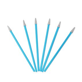 Cleanroom Polyester Tip Head Swabs Manufacturer - PCB Electronic Cleaning 74mm Lint Free