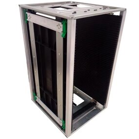 ESD Magazine Rack Manufacturer - Static Dissipative Modular for Industrial PCB Storage