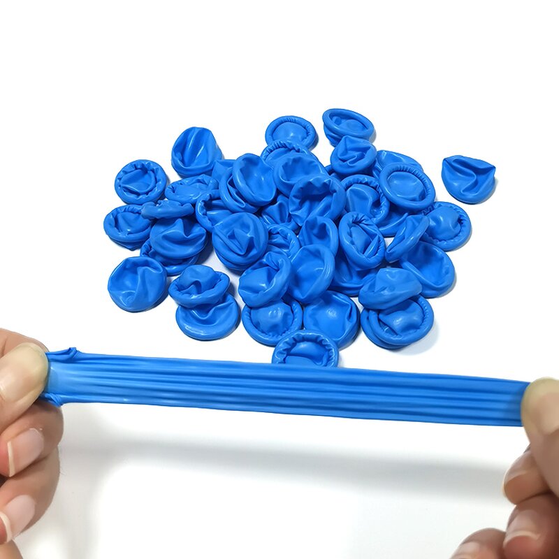 Disposable Nitrile Finger Cots Manufacturer - Blue Color Medium Size Factory Direct Sale