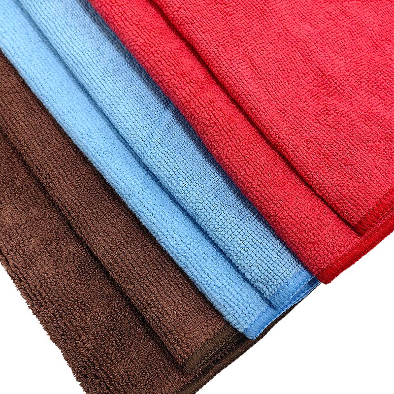 Cleanroom Wiper Manufacturer - Square Polyester Microfiber Towel Quick Dry Edgeless