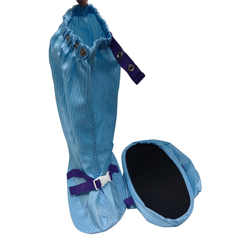 Anti-static Shoes Manufacturer - Cleanroom Washable PVC Soft Sole Anti-slip Stripe Boots