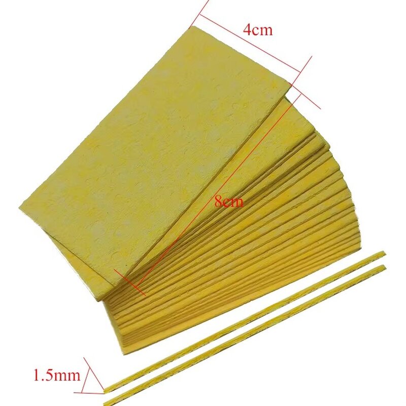 Cleanroom Work Tools Manufacturer - Yellow Soldering Tip Sponges Consumables