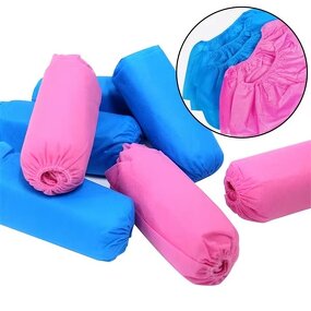 Disposable Shoe Cover Manufacturer - Dust Free Non Slip Plastic PP for Industrial