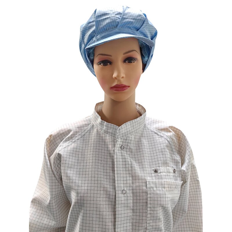 Antistatic Clothing Manufacturer - Custom Oxford Conductive Carbon Fabric ESD Lab Coat