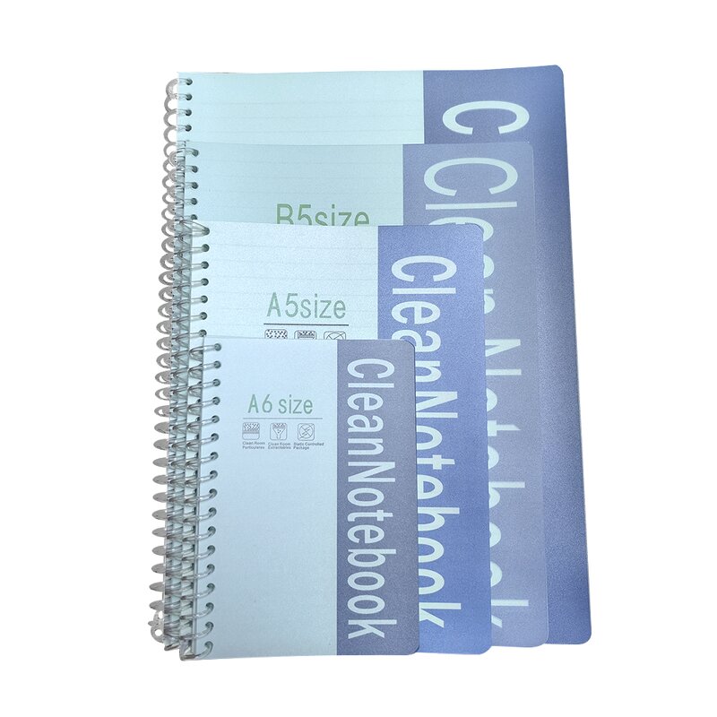 ESD Notebook Manufacturer - Dust Free A4 A5 A3 Office Spiral for Lab