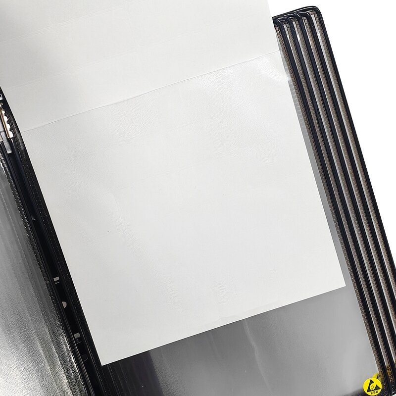 ESD Wall Mounted Rack Manufacturer - Anti-Static Rotary Shaft A4 Folder Safety File Rack