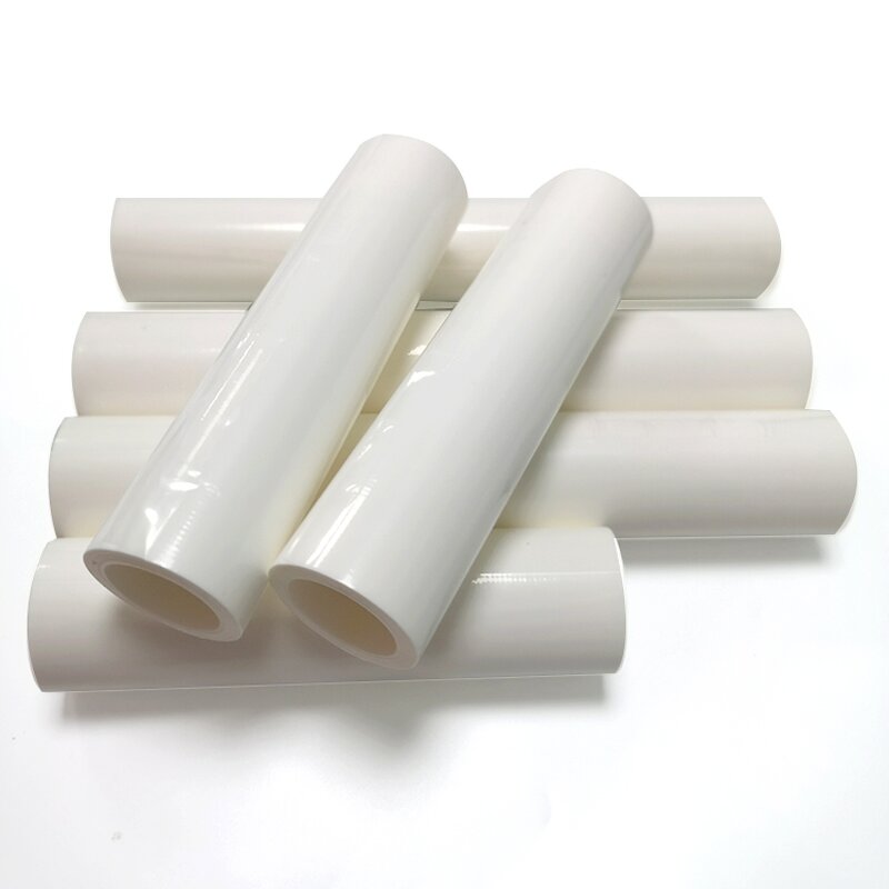 Clean Room Sticky Roller Manufacturer - 4 White Blue Clear Disposable PE Lint Roller