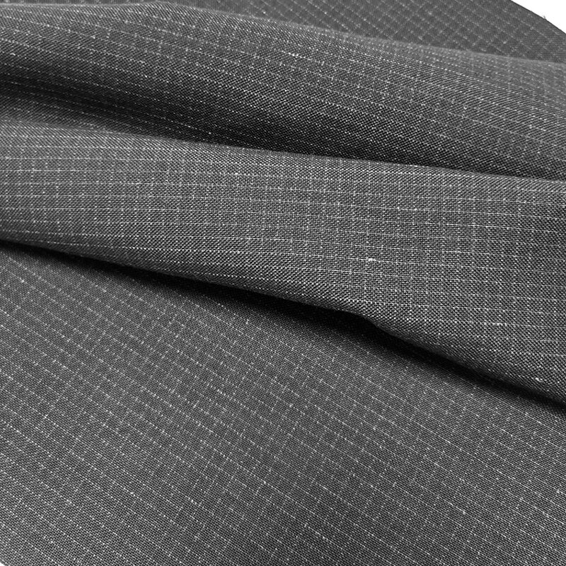 ESD Antistatic Work Chair Fabric Manufacturer - Black 5mm Grid 280gsm Polyester