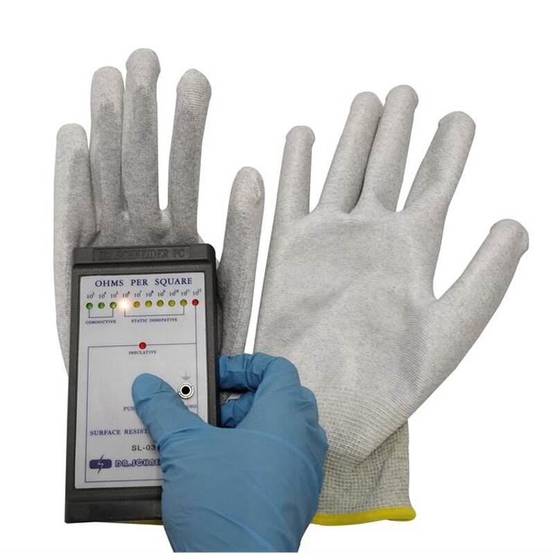 Anti Static PU Gloves Manufacturer - CE Mark Palm Fit for Assembly Lines