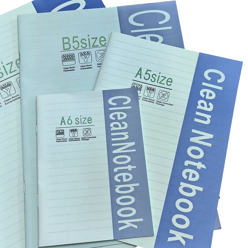 Cleanroom Notebook Manufacturer - A4 Spiral 50Pages A5 A3 Lint Free for Industrial