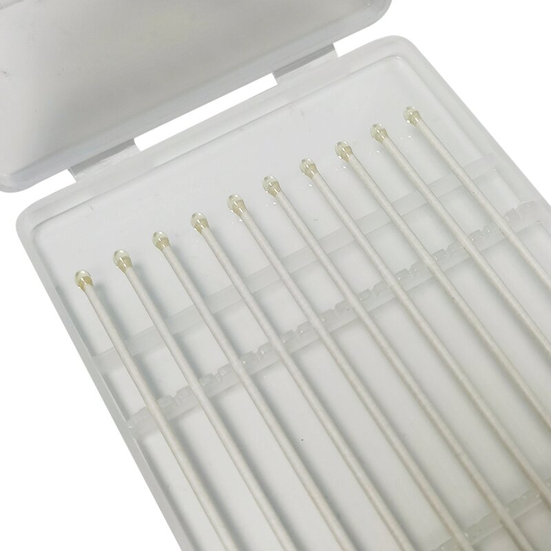 Silicone Sticky Swab Manufacturer - Cleanroom Yellow Transparent Round Head Gel Pen