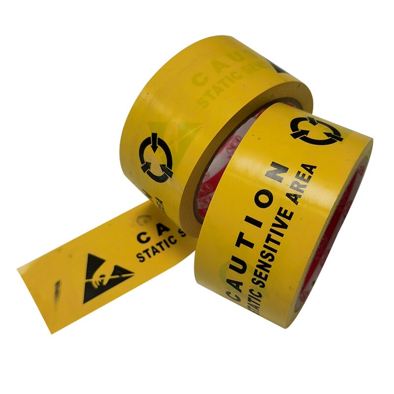 ESD Warning Tape Manufacturer - Protected Area Custom Printing Industrial Truck PE