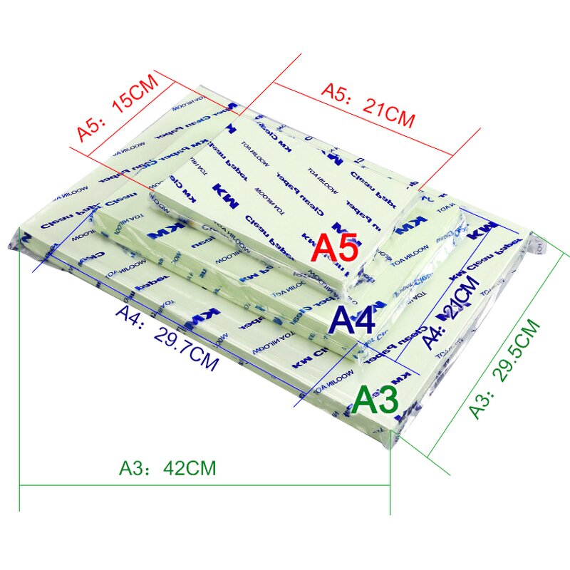 Cleanroom Copy Paper Manufacturer - Anti-dust A4 Size 80Gsm/72Gsm White for Printing