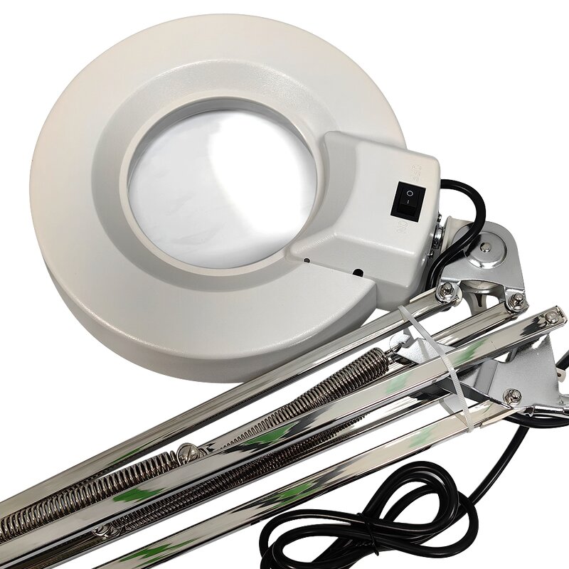 Working Magnifying Lamp Manufacturer - Stainless Steel Arm Led Desk Lamp