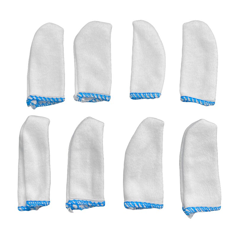 Finger Cots Manufacturer - 3.0cm Workshop Fingertips Protection White 100% Cotton