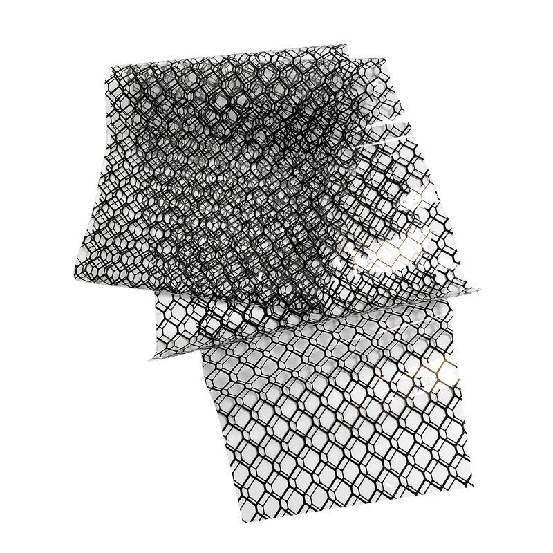 ESD Grid Curtain Manufacturer - Room Divider Vinyl Antistatic Honeycomb