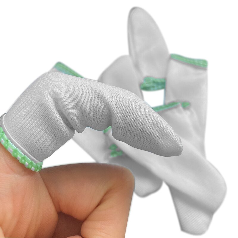 Finger Cots Manufacturer - 2.5cm Working Safety Products White Cotton