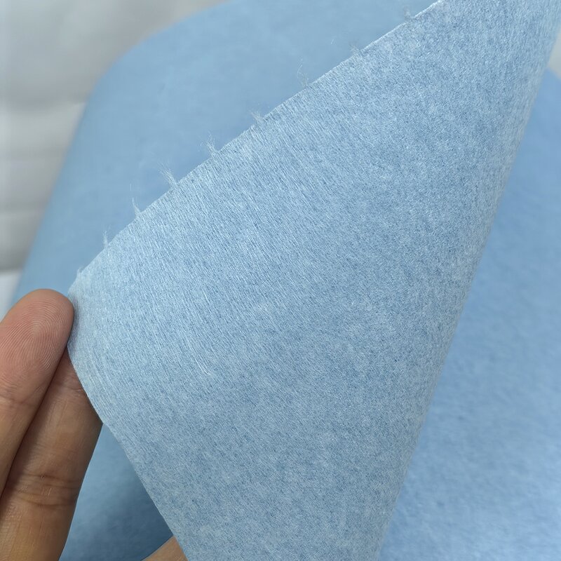 Industrial Paper Wipe Roll Manufacturer - Duty Non-woven Woodpulp Cellulose 56gsm 25X37cm