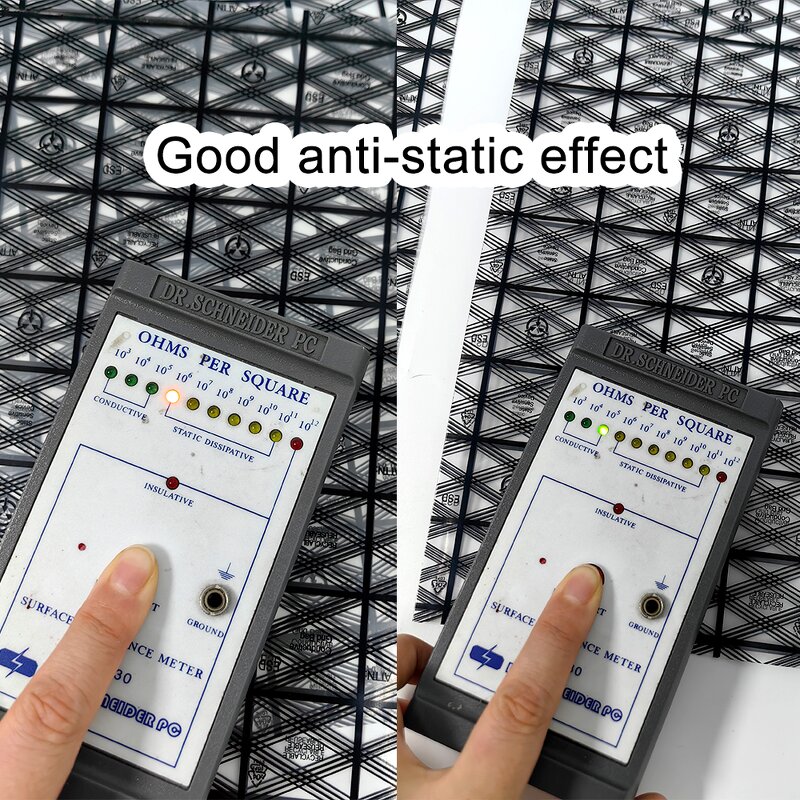 ESD Shielding Plastic Bag Manufacturer - Conductive Grid Transparent Durable for Electronic Products