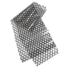ESD Grid Curtain Manufacturer - Double Sided 0.3mmx1.37mx30m PVC for Cleanroom Door Partition