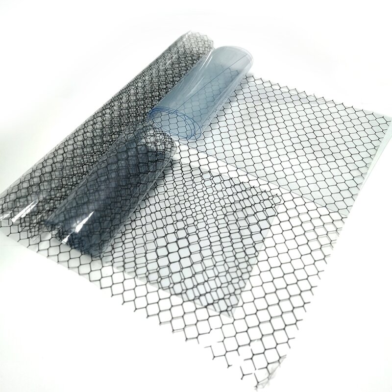 Antistatic PVC Curtain Manufacturer - Honeycomb Soft Material ESD Grid Vinyl