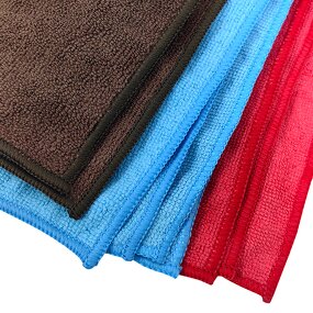 Cleanroom Wiper Manufacturer - Square Polyester Microfiber Towel Quick Dry Edgeless