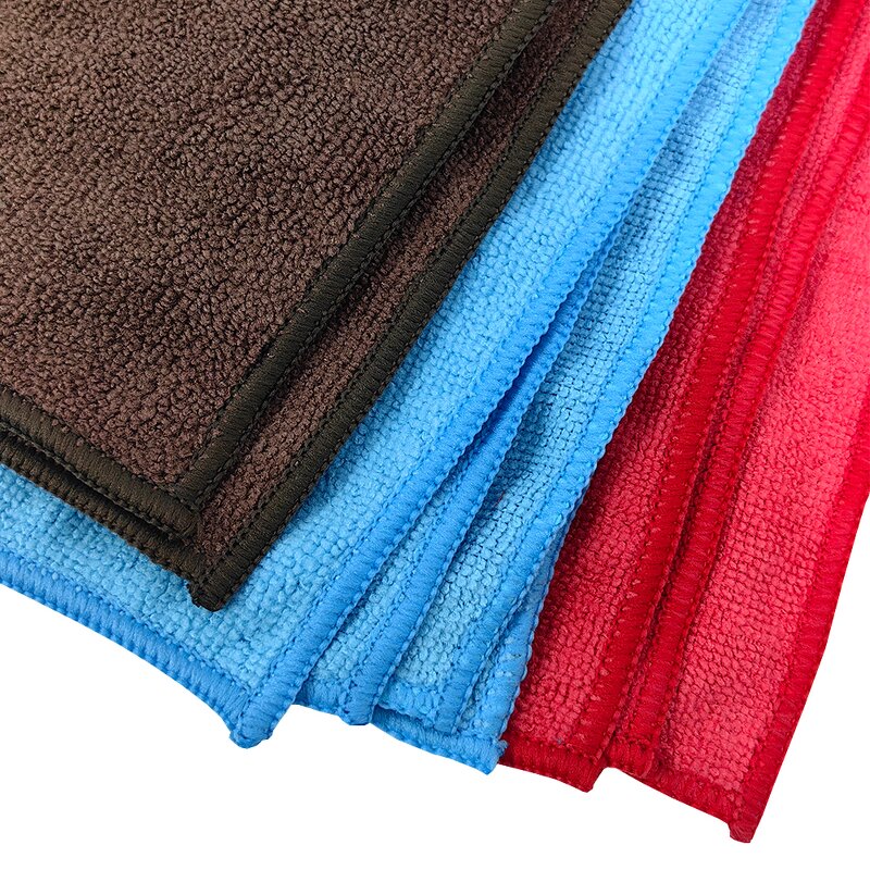 Cleanroom Wiper Manufacturer - Square Polyester Microfiber Towel Quick Dry Edgeless