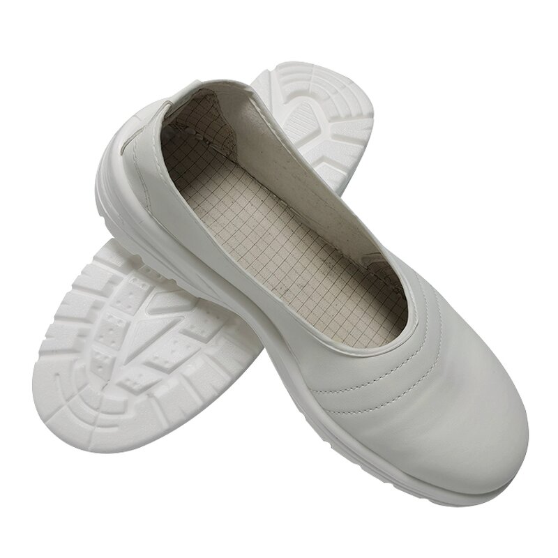 ESD Safety Shoes Manufacturer - Steel Toe White for Industrial