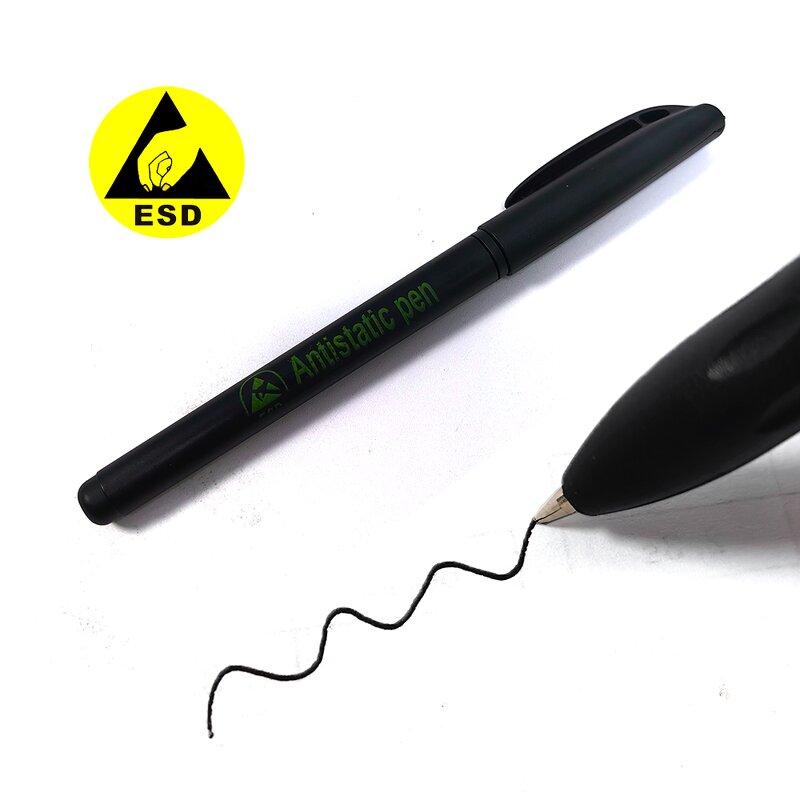 Cleanroom Antistatic Pen Manufacturer - Antistatic 0.5mm Office Writing Black ESD Pen