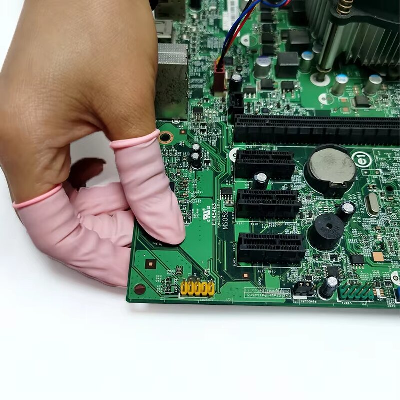 ESD Finger Cots Manufacturer - Anti Static Cleanroom Electronics Industry 100% Natural Latex Pink