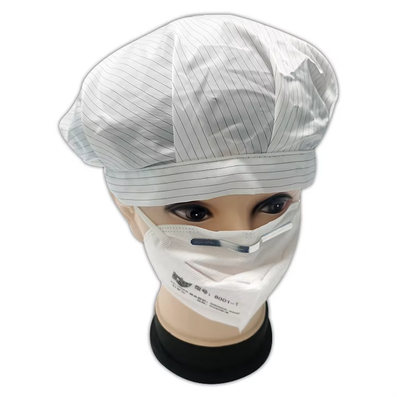 Cleanroom ESD Working Cap Manufacturer - White Anti-static for Static Protection