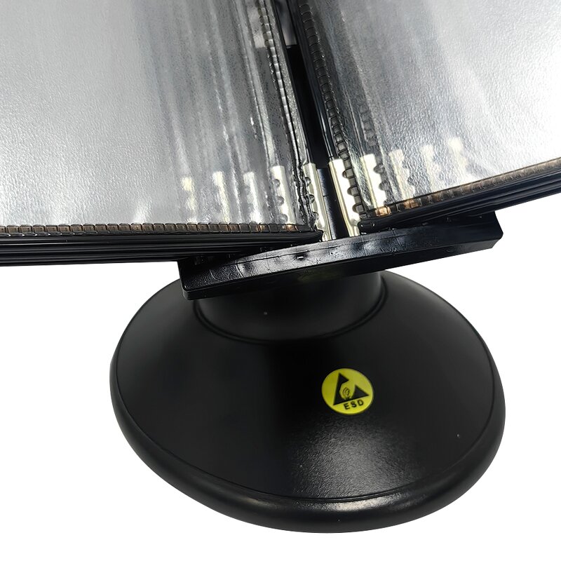 ESD Wall Mounted Rack Manufacturer - Anti-Static Rotary Shaft A4 Folder Safety File Rack