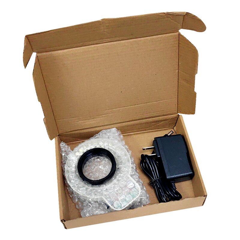 Microscope Light Source Manufacturer - 64T LED Ring Light Adjustable Illumination Lamp