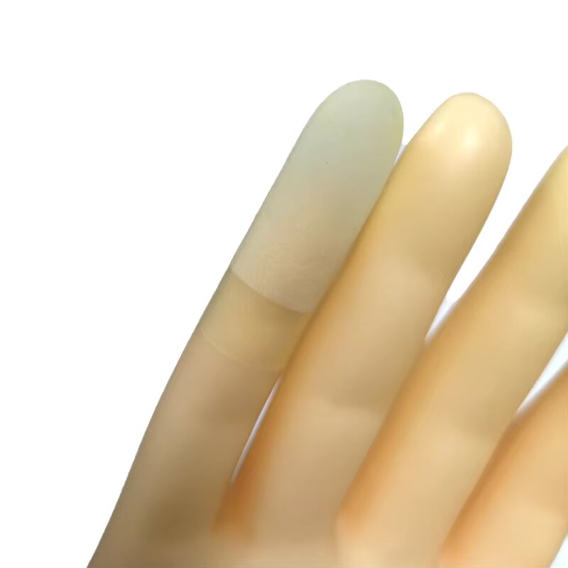Latex Finger Cots Manufacturer - Cleanroom Frosted Incision-Grade Non-Slip