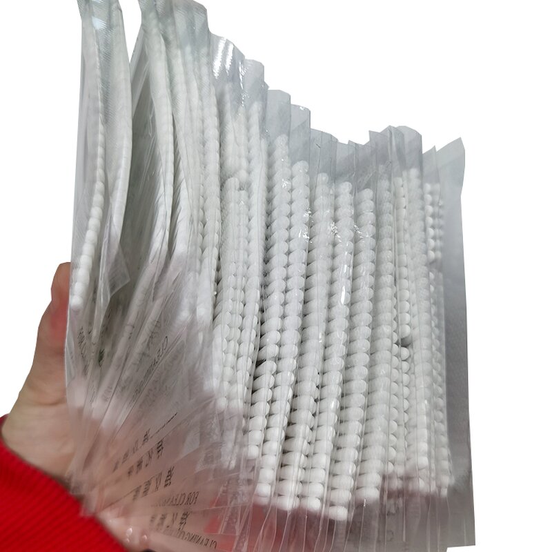 Cotton Safety Swab Manufacturer - Disposable Single Sided Buds Wooden Stick for Daily Use