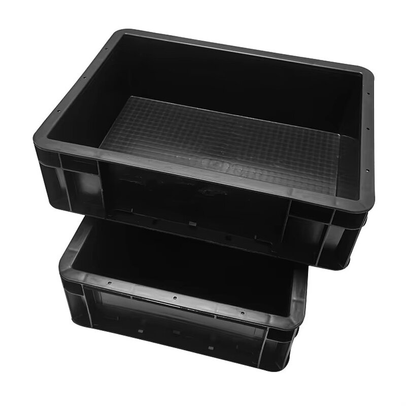 ESD Safe Box Manufacturer - Economical Black Clean Room Durable Removable Loading