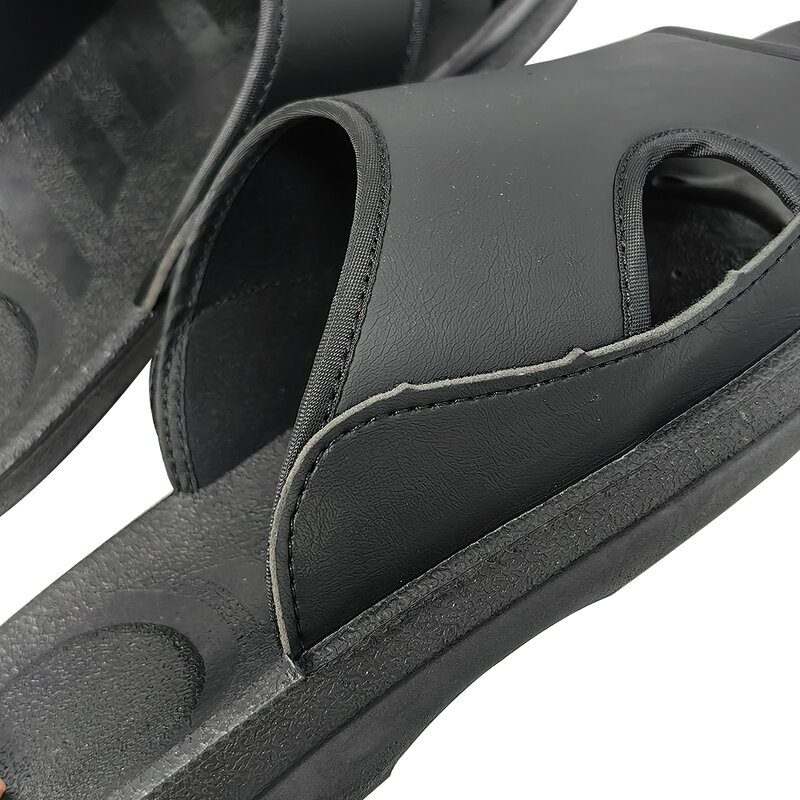 ESD Protective Slippers Manufacturer - Black for Electronics Industrial Use