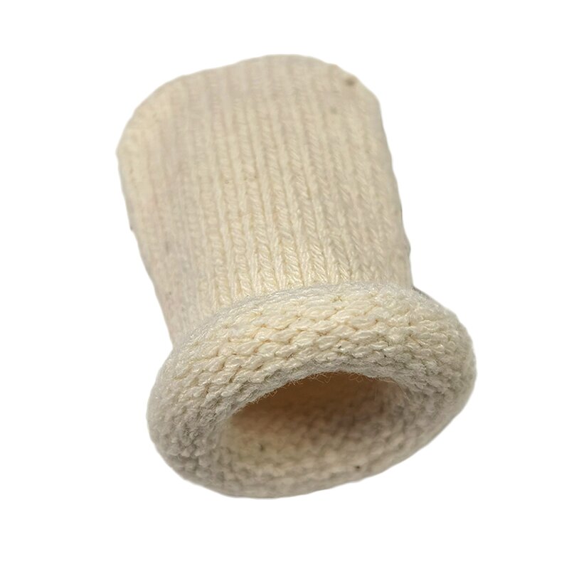 Finger Cots Manufacturer - Labor Thick Durable Cotton Non Slip Heat Resistant Beige