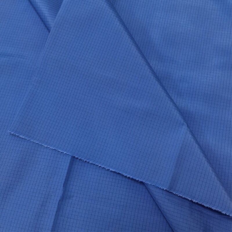 Antistatic Fabric Manufacturer - 4MM X 4MM Grid Blue Dust Free Washable for Industry