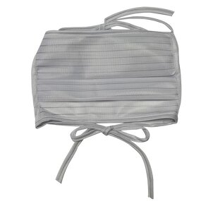 Antistatic ESD Fabric Face Cover Manufacturer - Stripe Design Lint-free for Industrial Use